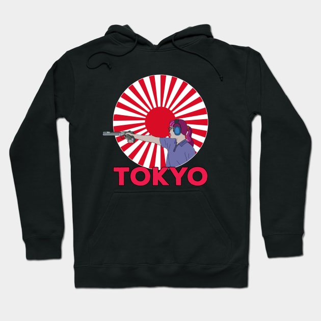 Shooting Sports Tokyo Hoodie by DiegoCarvalho